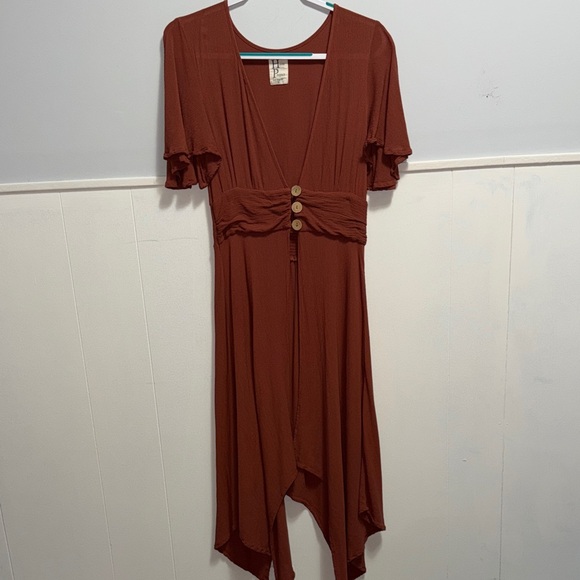 Haute Project Dresses & Skirts - Vintage HAUTE PROJECT LOS ANGELES COVER-UP SIZE MEDIUM 💯 Rayon